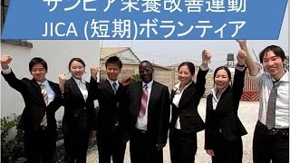 ザンビア栄養改善で活躍する短期JICA協力隊グループOne Minute RESCAP 番外編 [upl. by Kimball]