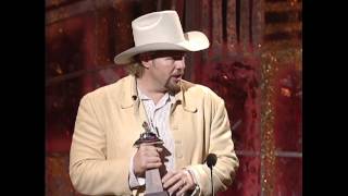 Toby Keith Wins Top Male Vocalist  ACM Awards 2001 [upl. by Shelden]