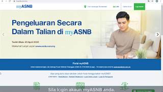 Cara Keluar Duit ASB Online Melalui myASNB [upl. by Takakura]