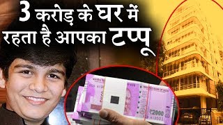 Tappu aka Bhavya Gandhi lives in most expensive house  Check out inside photos [upl. by Scevor874]