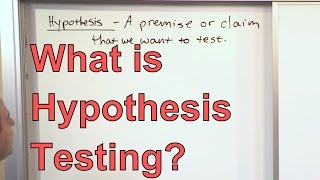 Intro to Hypothesis Testing in Statistics  Hypothesis Testing Statistics Problems amp Examples [upl. by Chemush]