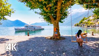 Ascona Switzerlands lowest lying town on the northern shore of Lago Maggiore [upl. by Edgerton972]