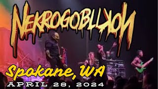 Nekrogoblikon  Powercore and Bones  Spokane WA The Podium 4282024 [upl. by Calise371]