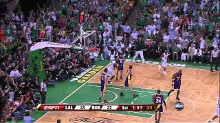 HD Kevin Garnett 26 points vs Lakers 2008 Finals Game 6 [upl. by Droffig]