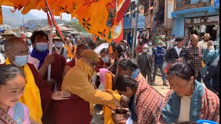 Chokyi Nyima Rinpoche in Jumla  welcome  Mugum Society JUMLA 🙏 [upl. by Uy]