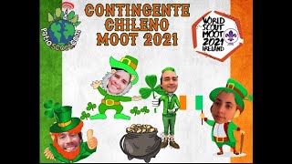 Moot irlanda 2021  contingente chileno en conexión Patio Sout [upl. by Lorsung]