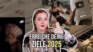 Der MASTERPLAN mit dem du all deine ZIELE für 2025 erreichst [upl. by Netti889]