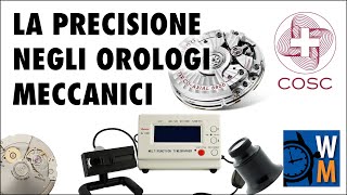 La precisione negli orologi meccanici tra movimenti generici e cronometri certificati COSC [upl. by Imiaj]