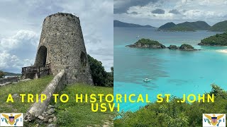 Discover Historical St John USVI Touring the Famous Annaberg Plantation RuinsBeaches amp Much More [upl. by Rede193]