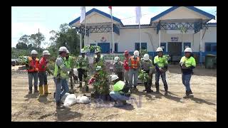 Kegiatan Pananaman Pohon di Area PT Hillconjaya Sakti Project site ABBR [upl. by Yesmar]