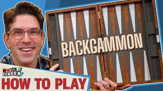 How To Play Backgammon Correctly  A Full Tutorial [upl. by Pallas299]