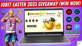 iObit 2023 Easter Giveaway  Participate to Win 200595 Popular Software Keys amp Amazon eGift Cards [upl. by Noryk]