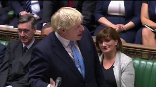 ‘Either Shut Up Or Get Out’ Speaker Loses Cool as Boris Johnson Heckled in UK Parliament [upl. by Ailyt388]