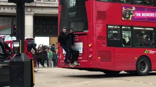 TFL Fare dodgers dangerous ride [upl. by Buseck]