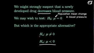 OneSided Test or TwoSided Test [upl. by Gavriella696]