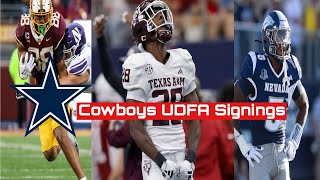 Dallas Cowboys 2024 UDFA signings [upl. by Gove]