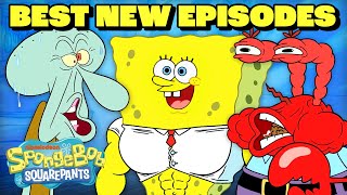 Best of NEW SpongeBob Episodes Part 4  3 Hour Compilation  SpongeBob [upl. by Adiaroz492]