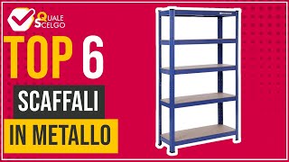 Scaffali in metallo  Top 6  QualeScelgo [upl. by Attelocin175]