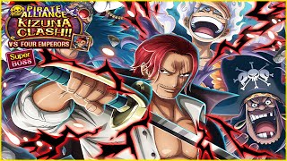 MIS EQUIPOS KIZUNA CLASH VS SHANKS EMPERADOR  ONE PIECE TREASURE CRUISE [upl. by Lemire]