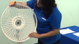 How to Assemble a Lasko® Pedestal Stand Fan in Minutes with No Tools [upl. by Irehs]