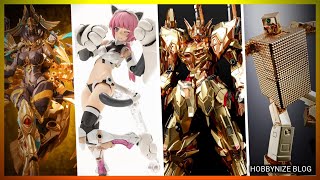 Mecha News Update 140 Gold Lightan MSG Cat Armor EX03 NACHA CDTG01 TIANWEI Gold Ver [upl. by Neelear]