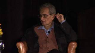 Amartya Sen and Elinor Ostrom  A discussion on Global Justice [upl. by Nilyaj]