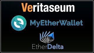 VERITASEUM  How to purchase Veritaseum with MyEtherWallet and EtherDelta Exchange [upl. by Dub]