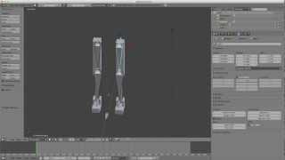 Blender Tutorial Skinning per Vertexgroups [upl. by Nahseez]