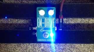 Em Drive Transparent Overdrive by Emerson Custom Guitars [upl. by Rhodia]