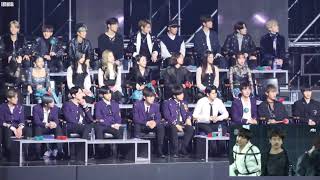 190106 GDA 2019  방탄소년단 BTS FULL PERFVCR idols reaction to BTS [upl. by Amoritta]