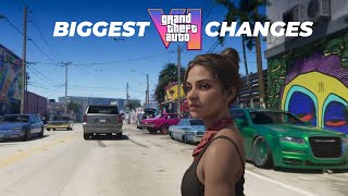 10 GTA 6 BIGGEST CHANGES That May Have Leaked [upl. by Arehc]