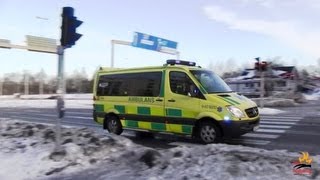 Ambulans 42 9210 Linköping [upl. by Eidurt812]