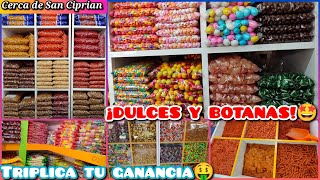 INICIA TU NEGOCIO DE DULCES Y BOTANAS 🥳  quotDELICIAS NATURALESquot ¡TRIPLICA TU GANANCIA 🤑  LA MERCED [upl. by Sapienza]