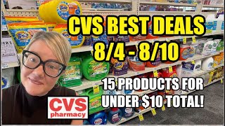 CVS BEST DEALS FOR THE WEEK OF 84  810 [upl. by Sayers]