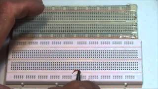 How to use an Electronic Project board Breadboard or Bimboard [upl. by Kayla]