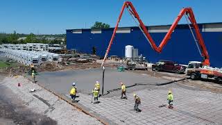 Reading Truck and Bryton Enterprises  Concrete paving and RCP pipe installation Claremore Oklahoma [upl. by Eydnarb]