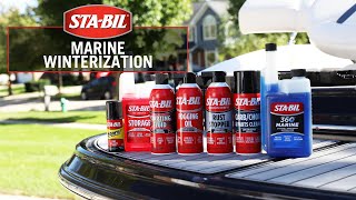 Winterize Marine Engines With STABIL [upl. by Natye]