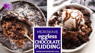 Pure MAGIC This Eggless Chocolate Pudding Cake is SELF SAUCING [upl. by Gardener]