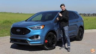 2019 Ford Edge ST First Drive Video Review [upl. by Livingston]