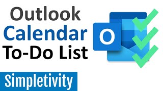 How to Use Outlook Calendar as a ToDo List Tips amp Tricks [upl. by Ruthie]