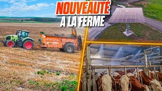 NOUVEAUTE A LA FERME  ON PARLE SOLAIRE ET BROUILLARD [upl. by Ameh]