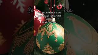 Feliz navidad con mucho amor riqueza y prosperidad les desea Sonidos del Alma navidad christmas [upl. by Einama]