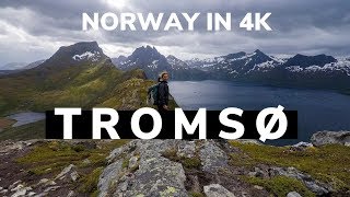 Best of Tromso Norway in Summer  Hiking Sailing and the Midnight Sun in 4K [upl. by Kcirdef]