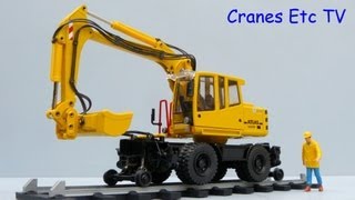 Conrad Atlas 1604 ZW RoadRail Excavator by Cranes Etc TV [upl. by Patton508]