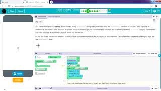 Lesson 5  Creating Function from codeorg [upl. by Suchta]