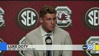 South Carolina Football at SEC Media Days [upl. by Weinhardt]