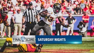 Highlights Manny Wilkins Eno Benjamin and NKeal Harry lead Arizona State football over USC [upl. by Market]