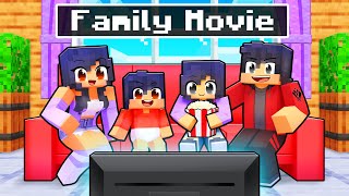 Aphmau made a FAMILY MOVIE in Minecraft [upl. by Eiddam]