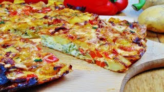 Rezept Kartoffel Tortilla mit Chorizo [upl. by Durwin]