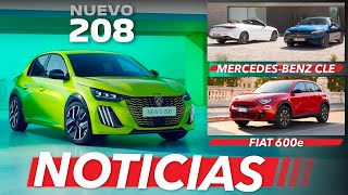 Así se ve el renovado Peugeot 208 que llegará a MX 🚗🇫🇷 MercedesBenz CLE y más  Noticias [upl. by Utter]